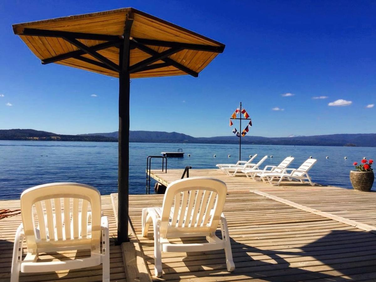 Hotel Y Cabanas El Parque Villarrica Bagian luar foto