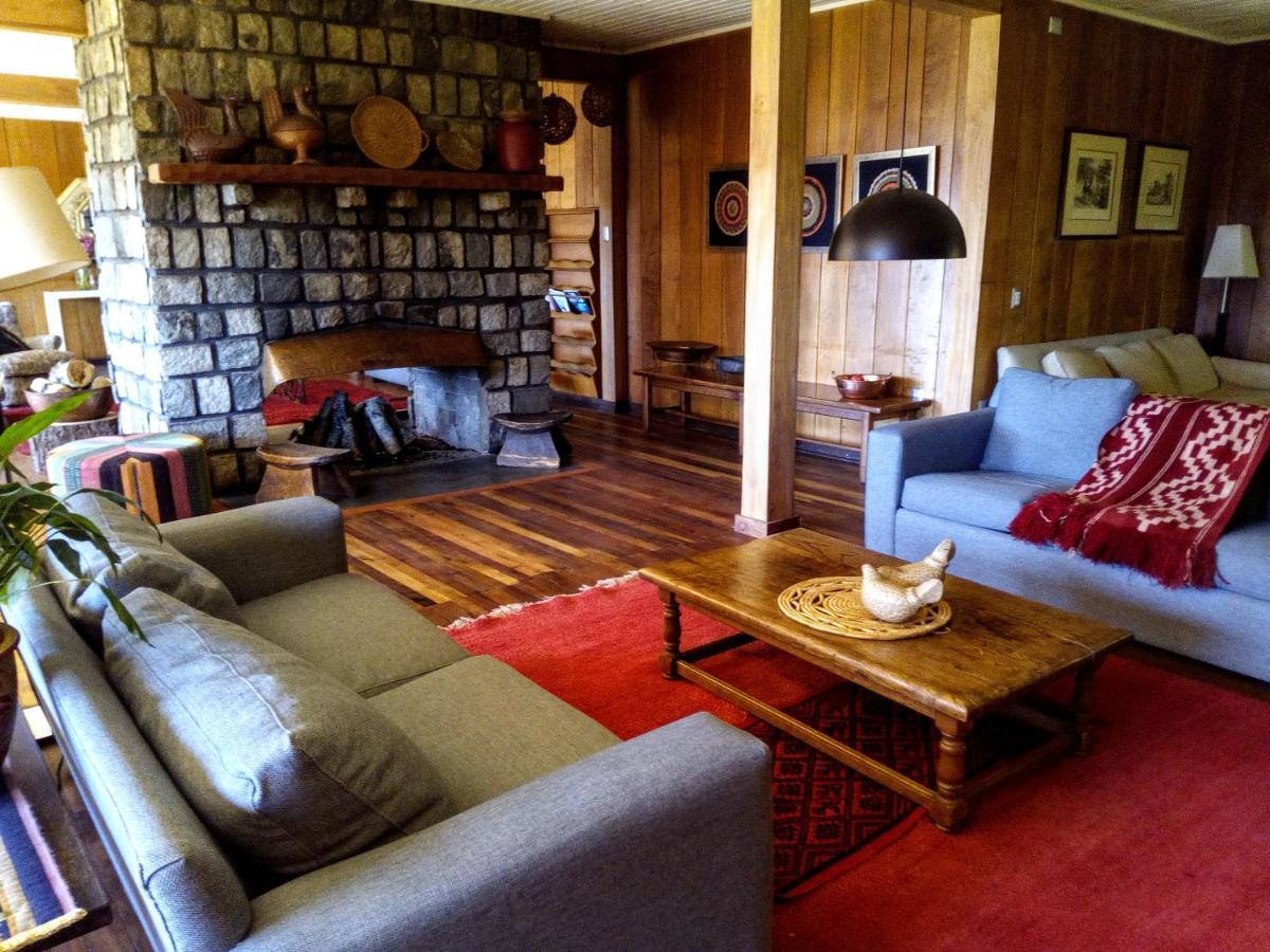 Hotel Y Cabanas El Parque Villarrica Bagian luar foto