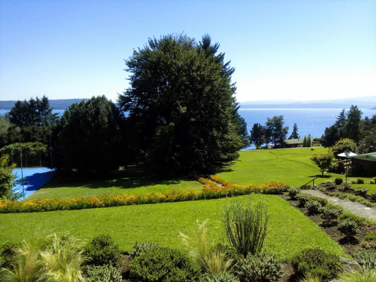 Hotel Y Cabanas El Parque Villarrica Bagian luar foto