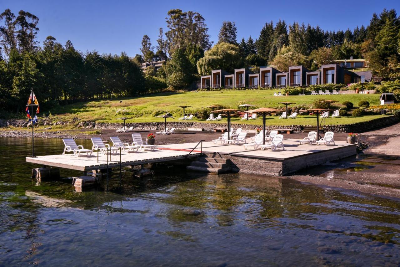 Hotel Y Cabanas El Parque Villarrica Bagian luar foto