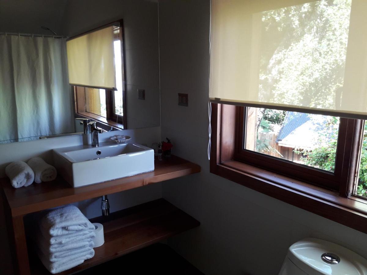 Hotel Y Cabanas El Parque Villarrica Bagian luar foto