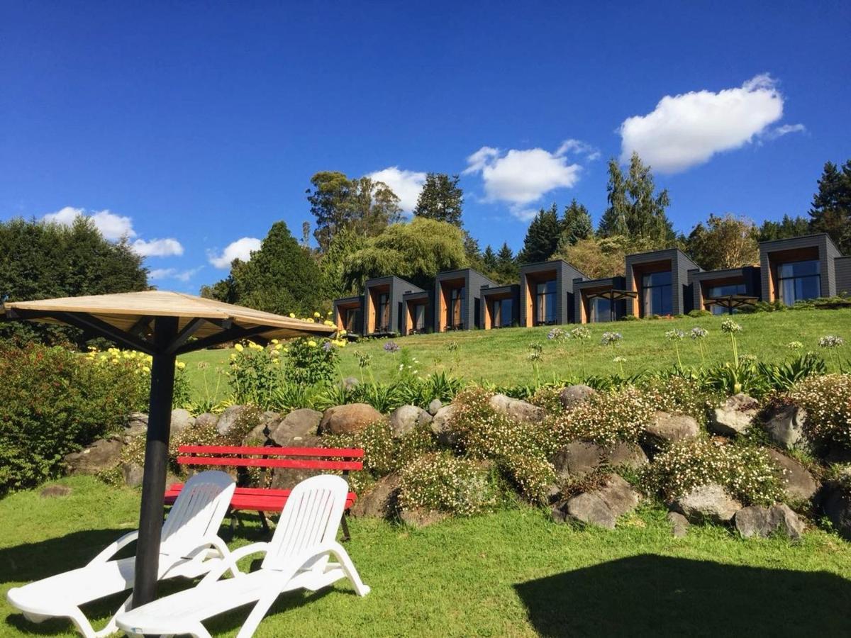 Hotel Y Cabanas El Parque Villarrica Bagian luar foto