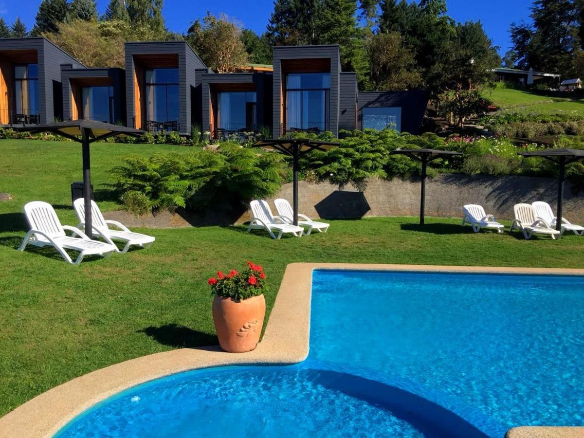 Hotel Y Cabanas El Parque Villarrica Bagian luar foto