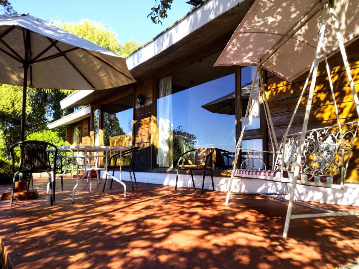 Hotel Y Cabanas El Parque Villarrica Bagian luar foto