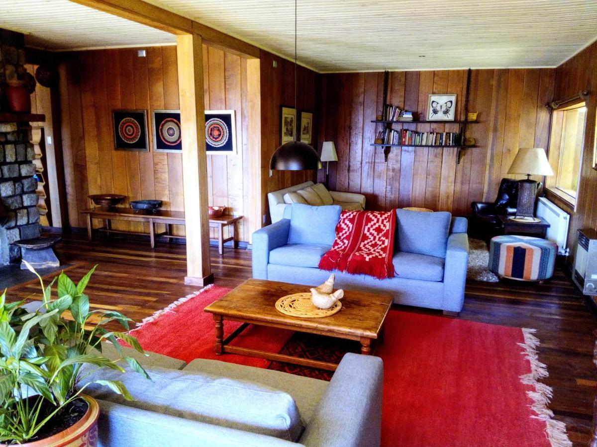 Hotel Y Cabanas El Parque Villarrica Bagian luar foto