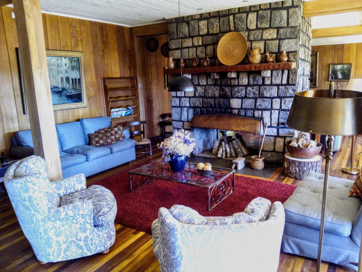 Hotel Y Cabanas El Parque Villarrica Bagian luar foto